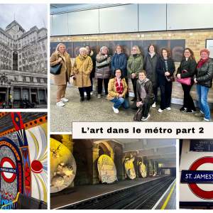 Œuvres cachées dans le métro londonien Part 2