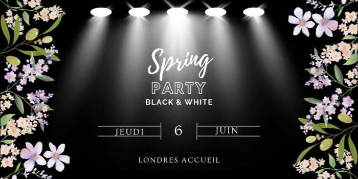 Soirée de fin d'année : Black & White Spring Party