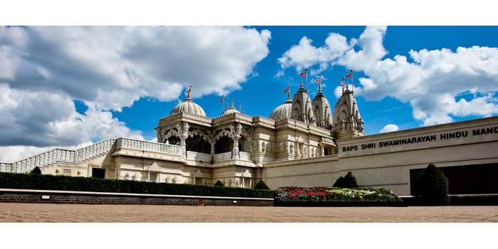 Marylebone - Visite du temple indien BAPS Shri Swaminarayan Mandir