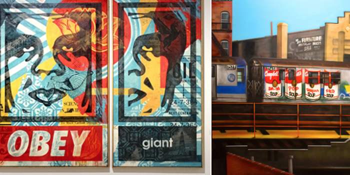 Marylebone : Saatchi gallery "Beyond the Streets"