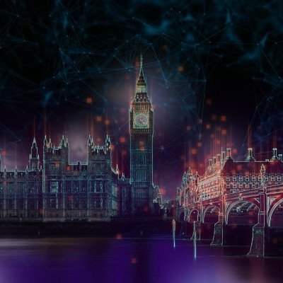 The Thames by night