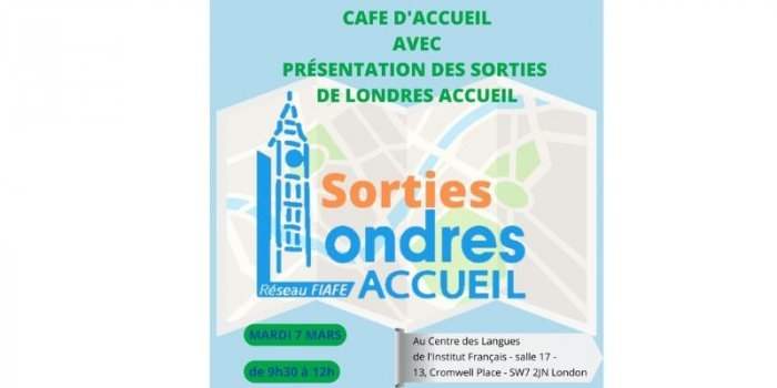 Café d'accueil sur le thème des sorties