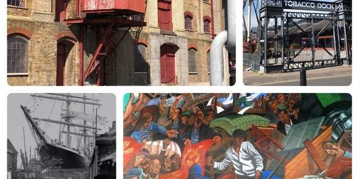 Les docks de Londres 