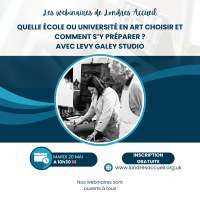Webinaire gratuit : Quelle école ou université en art choisir et comment s'y préparer ?