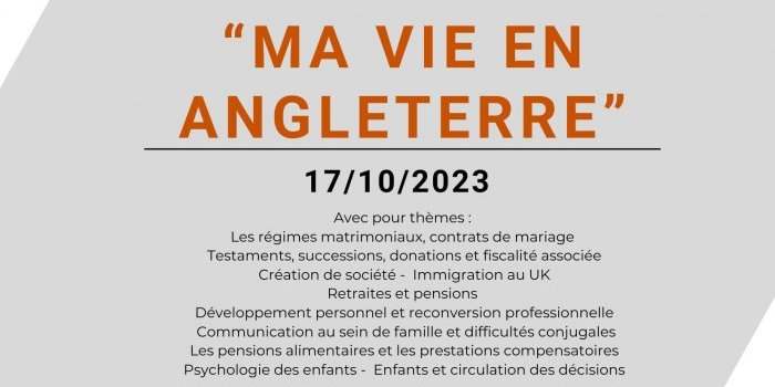 Ma vie en Angleterre -Tips from experts