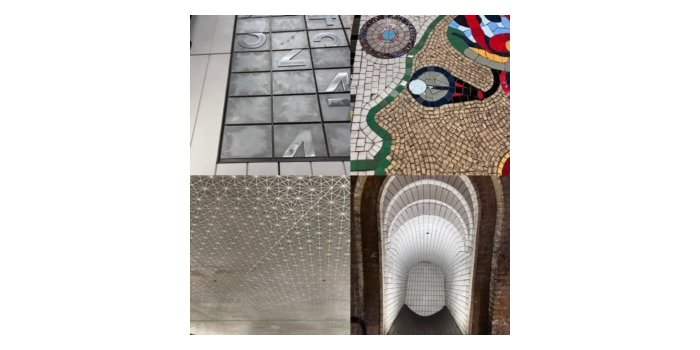 Œuvres cachées dans “London underground” 2eme session 